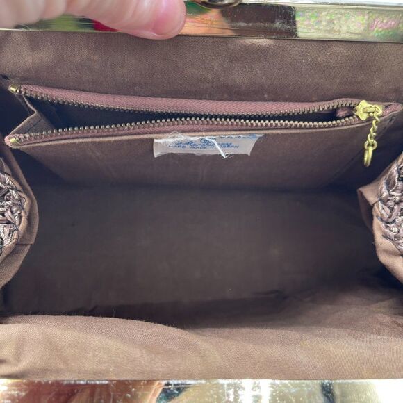RARE Vintage Marchioness Rafia Purse. - Picture 11 of 15